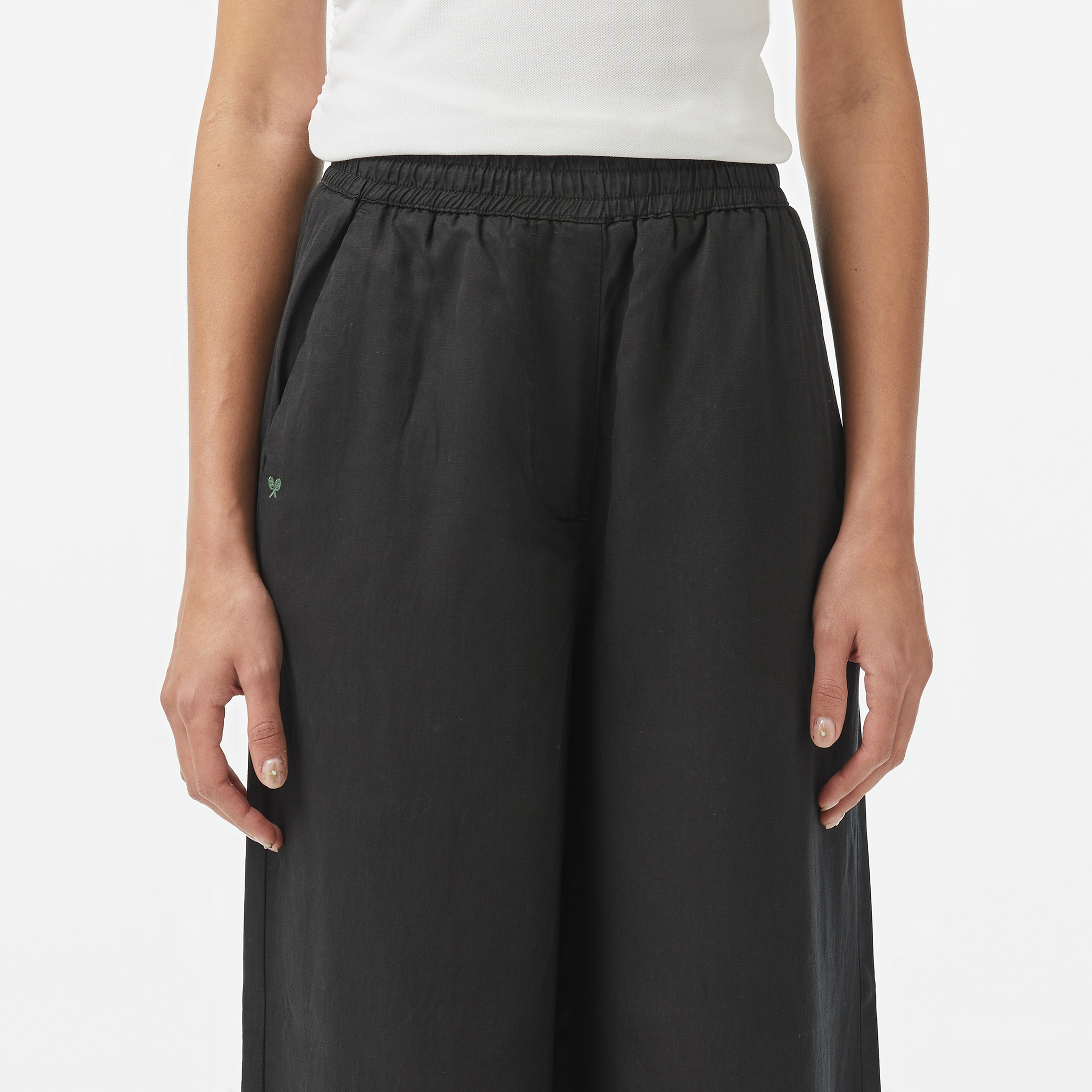 Kadın Relaxed Fit Siyah Pantolon