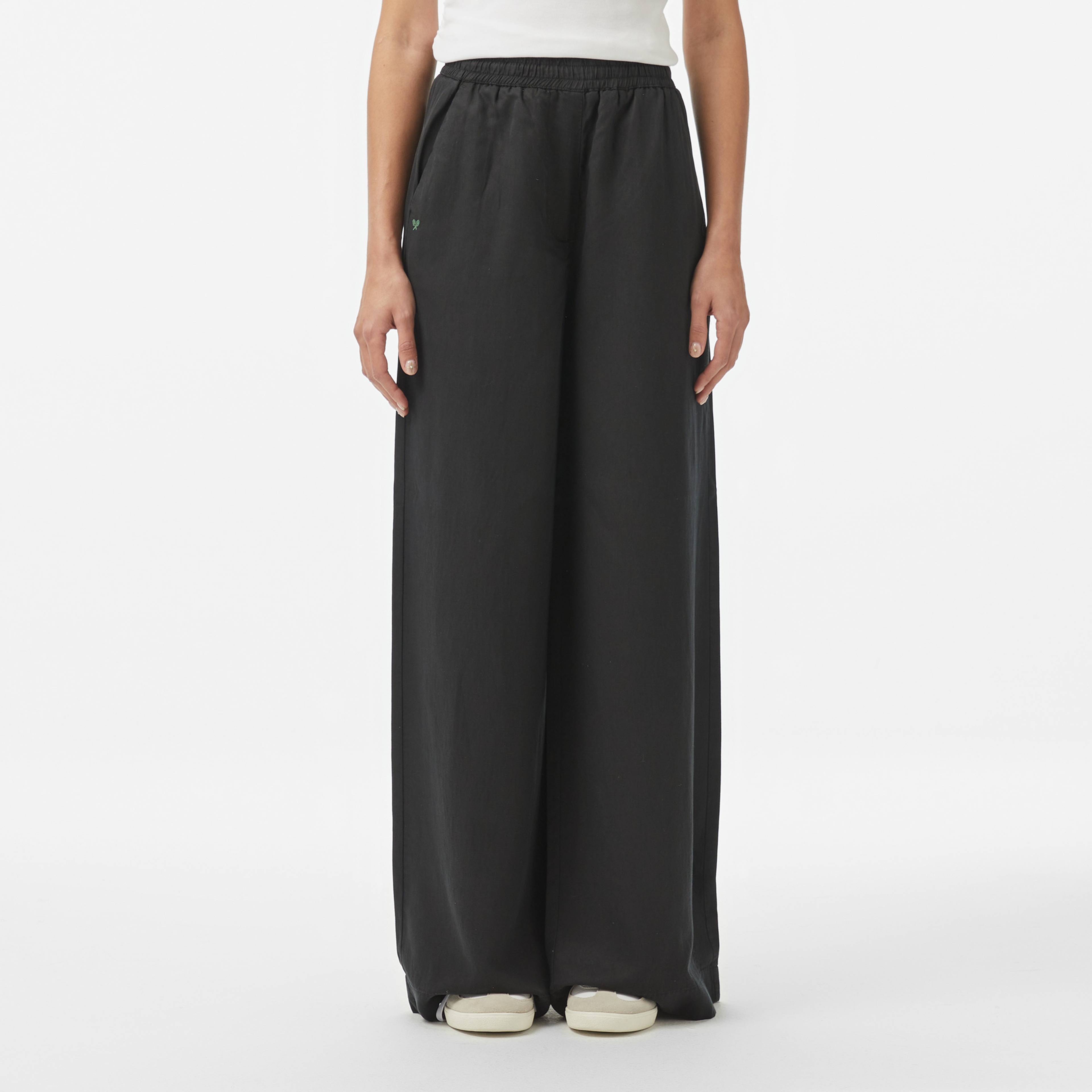 Kadın Relaxed Fit Siyah Pantolon