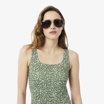 Kadın Baskılı Yeşil Mayo