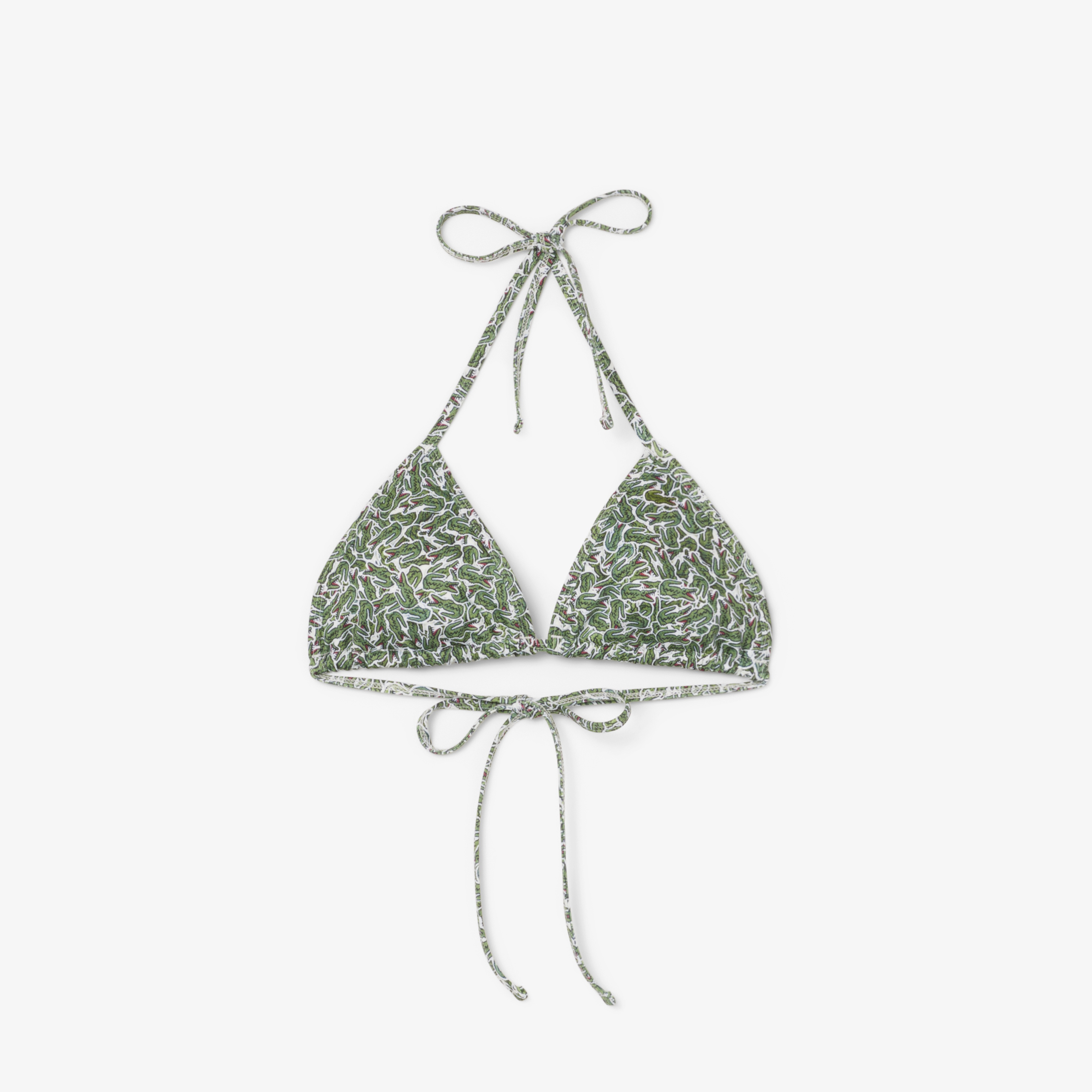 Kadın Baskılı Yeşil Bikini Üstü