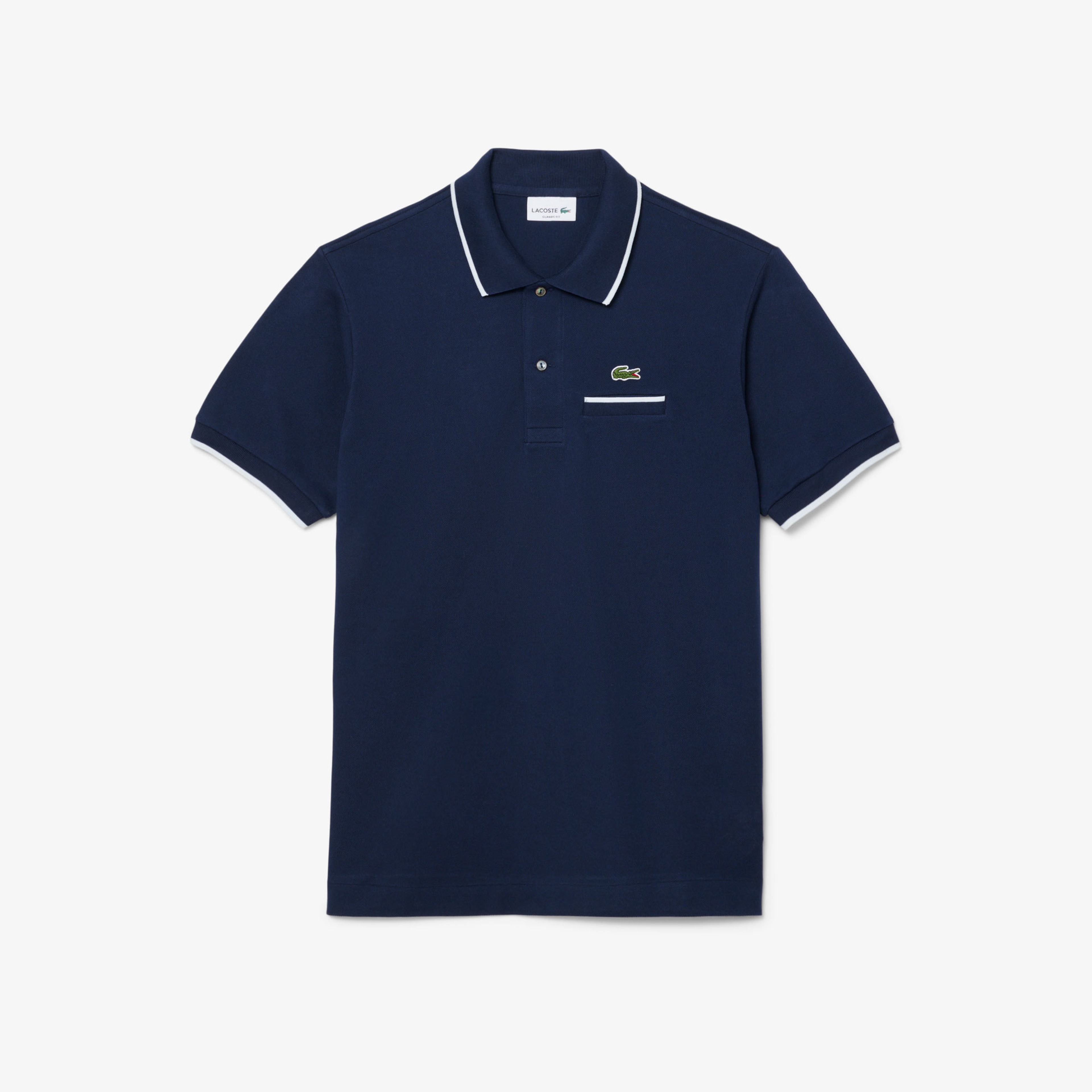L.12.12 Erkek Classic Fit Lacivert Polo