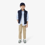 Çocuk Çizgili Mavi Gömlek