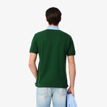 L.12.12 Erkek Classic Fit Yeşil Polo