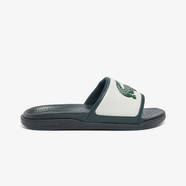 Lacoste Yeşil Lacoste Serve Slide Dual Erkek Terlik