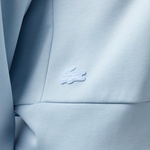 Kadın Relaxed Fit Kapüşonlu Baskılı Açık Mavi Sweatshirt