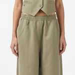 Kadın Relaxed Fit Haki Pantolon