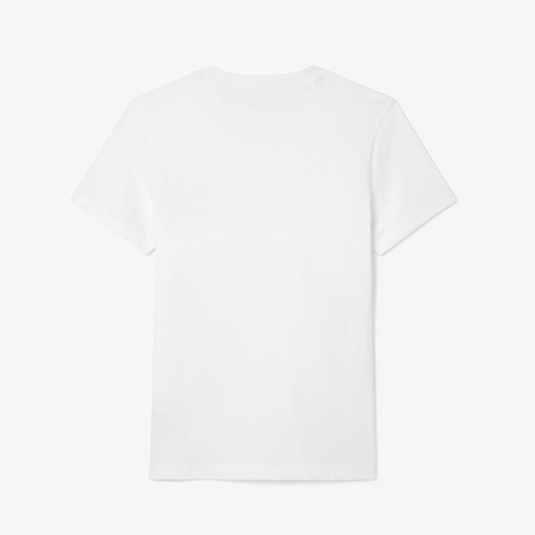 Tennis x Novak Djokovic Erkek Regular Fit Bisiklet Yaka Baskılı Beyaz T-Shirt & Şapka Seti