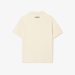 Erkek Classic Fit Organik Pamuk Krem Polo