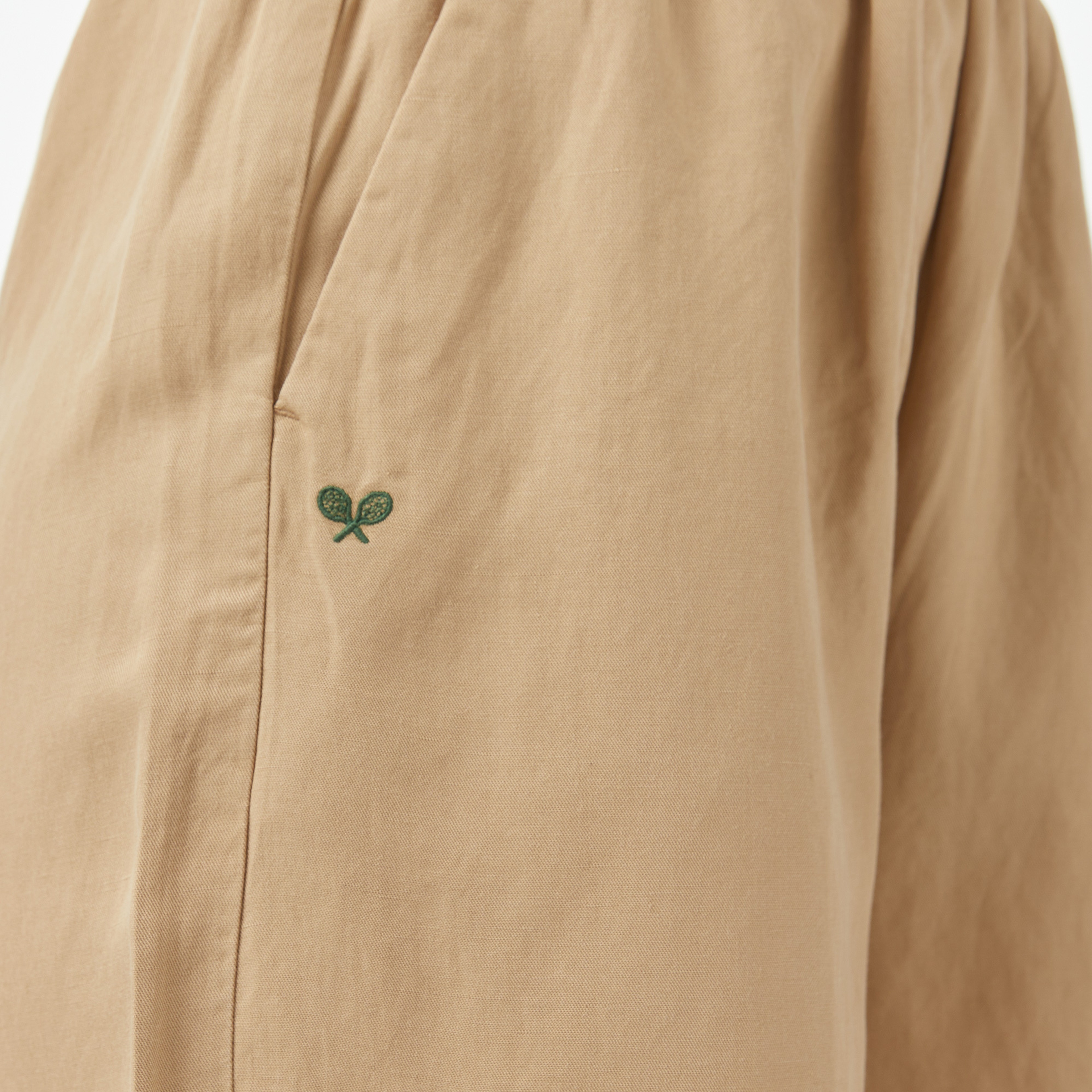 Kadın Regular Fit Bej Bermuda Şort