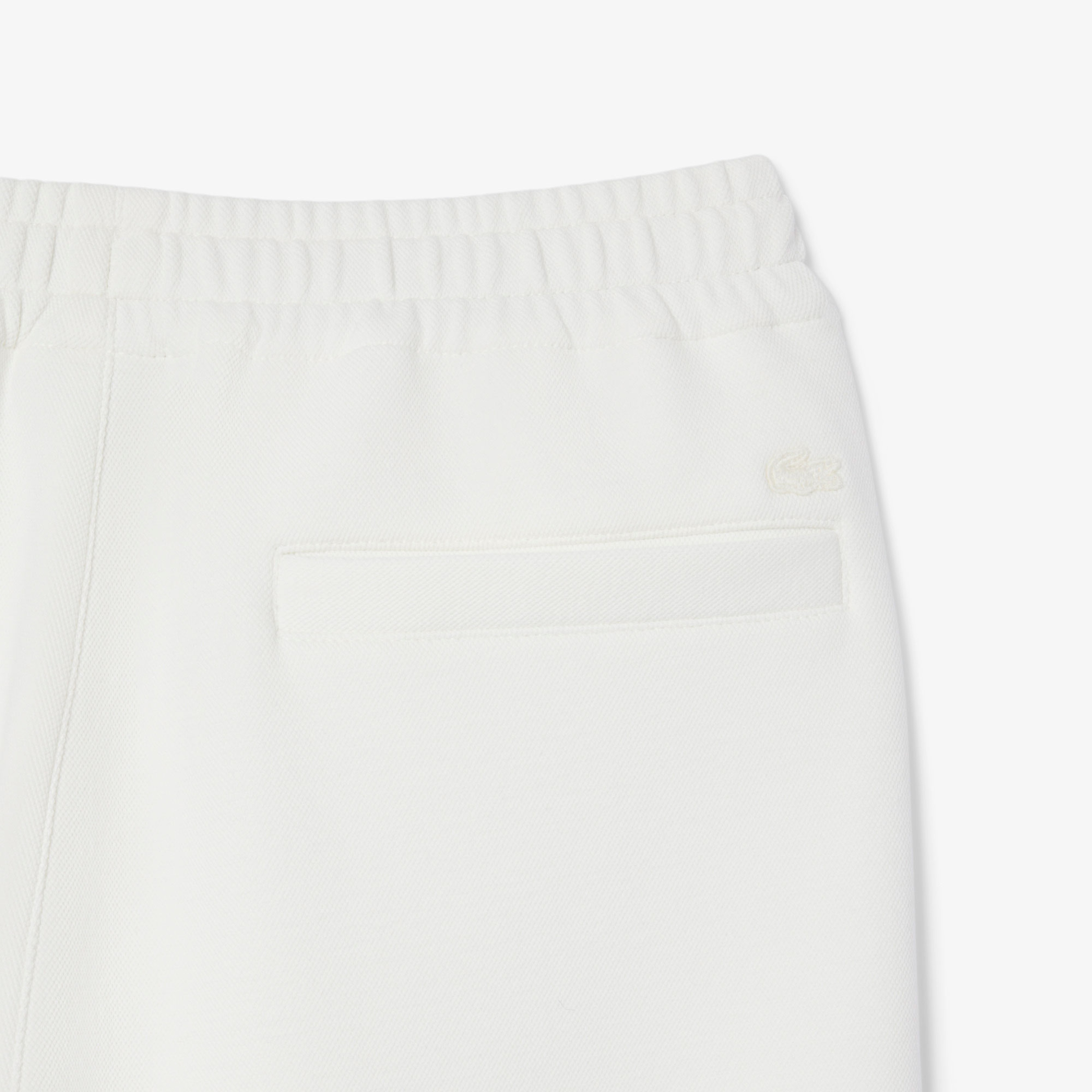 Erkek Loose Fit Beyaz Eşofman Altı