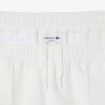 Erkek Loose Fit Beyaz Eşofman Altı