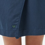 Kadın Classic Fit Kolsuz Lacivert Elbise