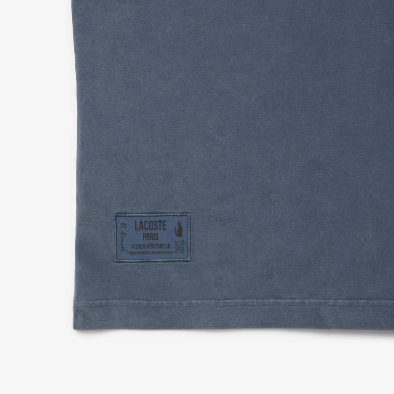 Erkek Regular Fit Bisiklet Yaka Lacivert T-Shirt
