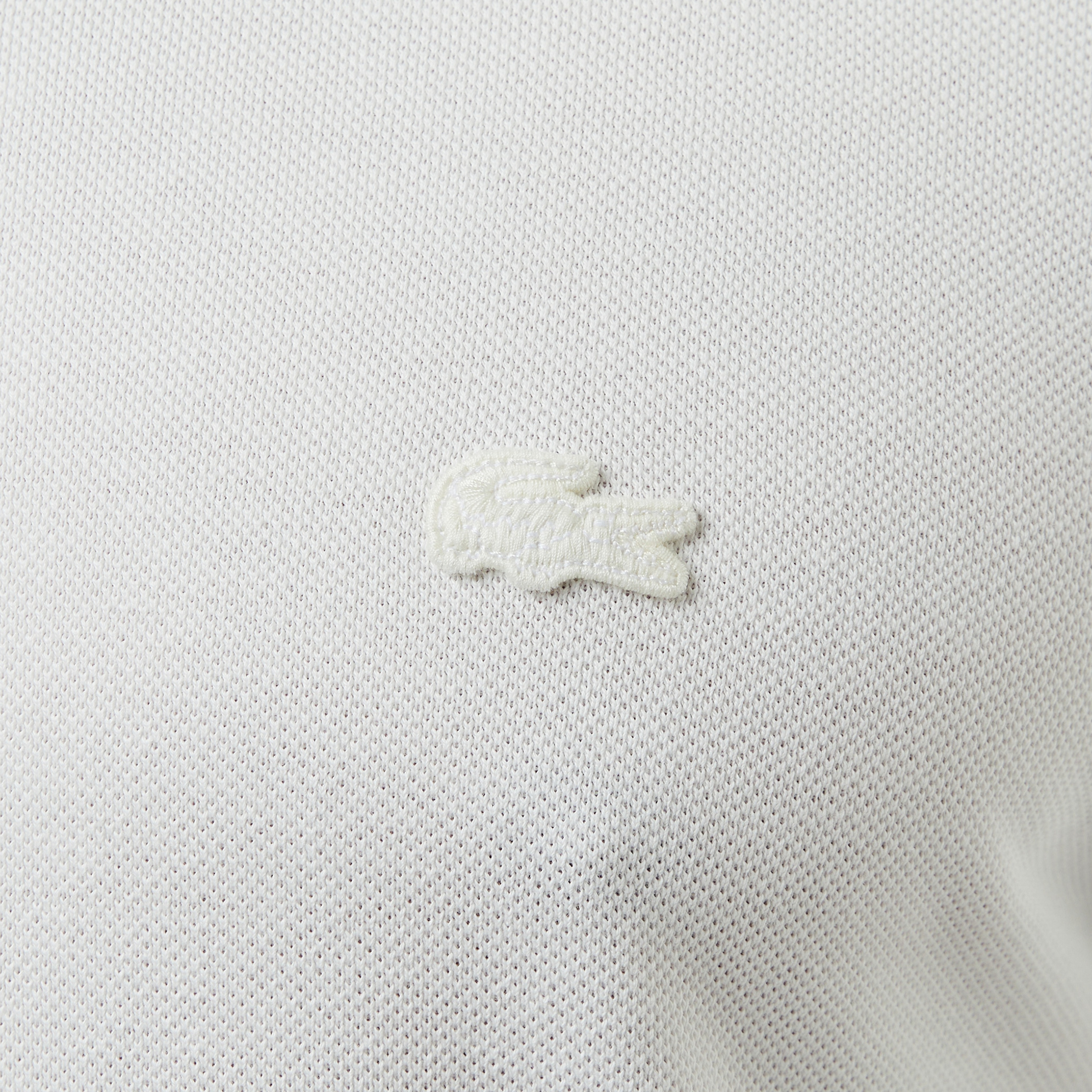 Erkek Regular Fit Renk Bloklu Beyaz Polo