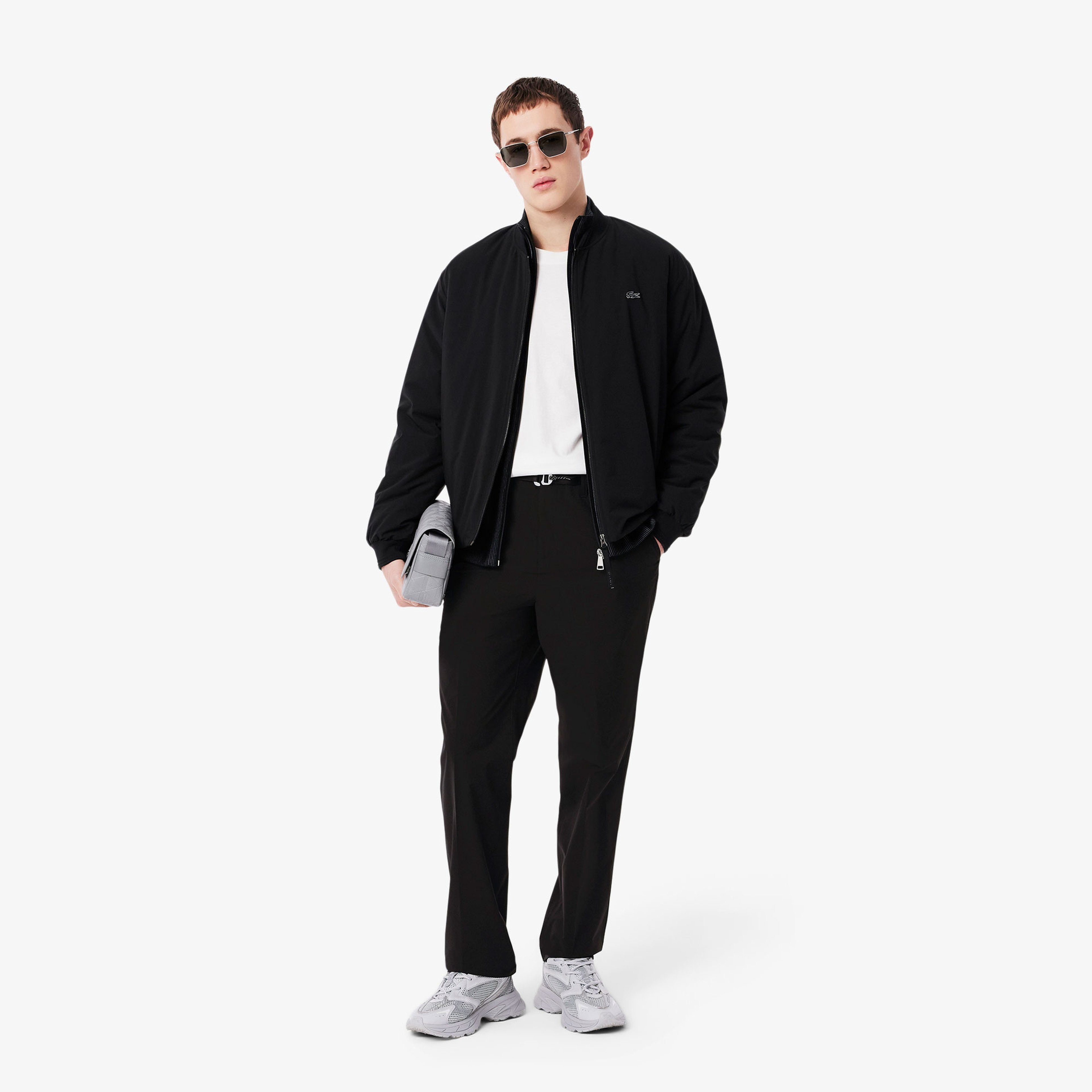 Erkek Straight Fit Siyah Pantolon