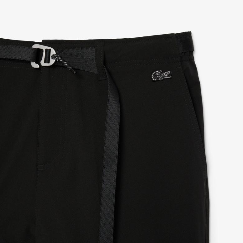 Erkek Straight Fit Siyah Pantolon