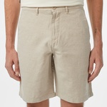 Erkek Slim Fit Bej Bermuda Şort