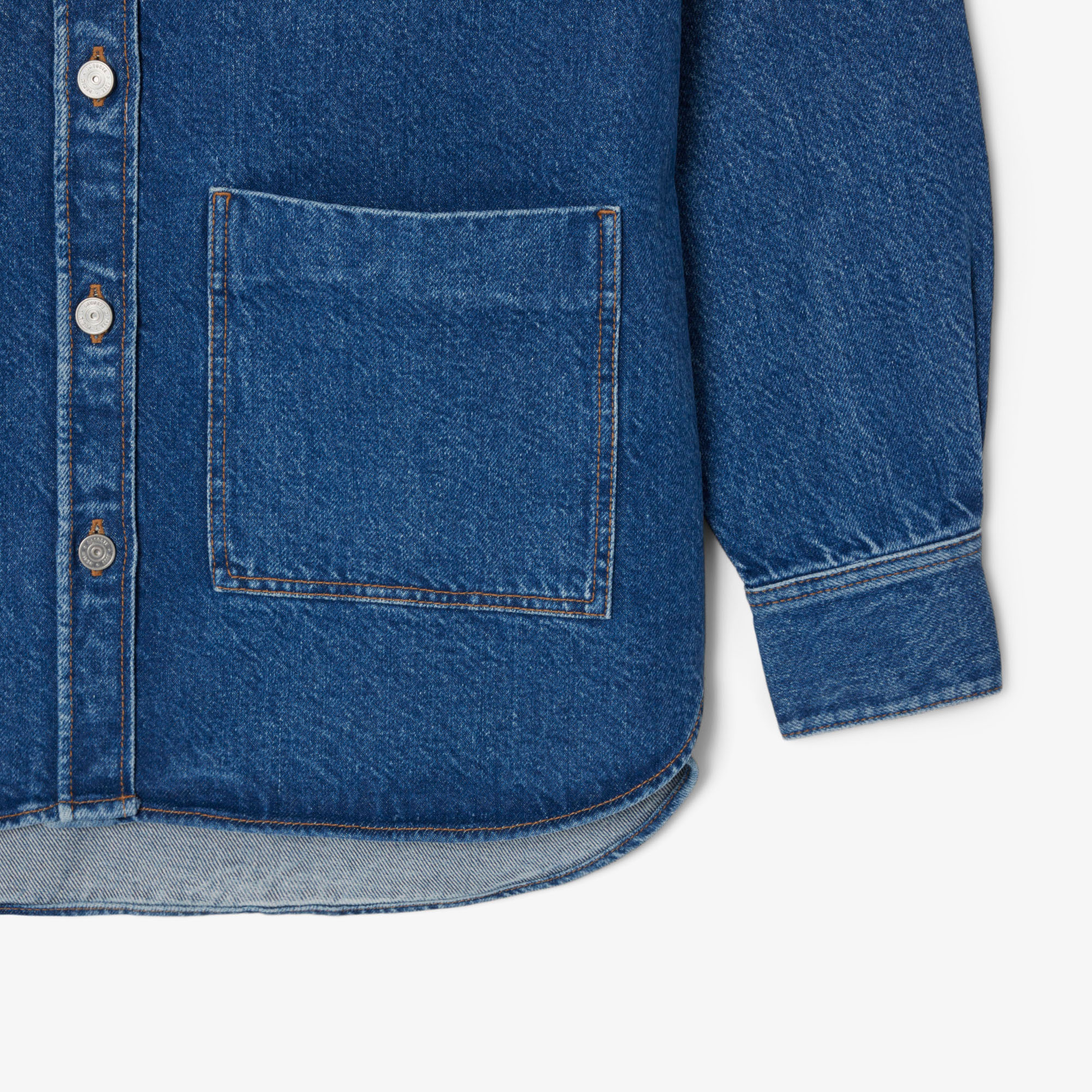 Kadın Relaxed Fit Denim Lacivert Ceket