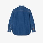 Kadın Relaxed Fit Denim Lacivert Ceket