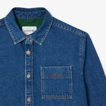 Kadın Relaxed Fit Denim Lacivert Ceket