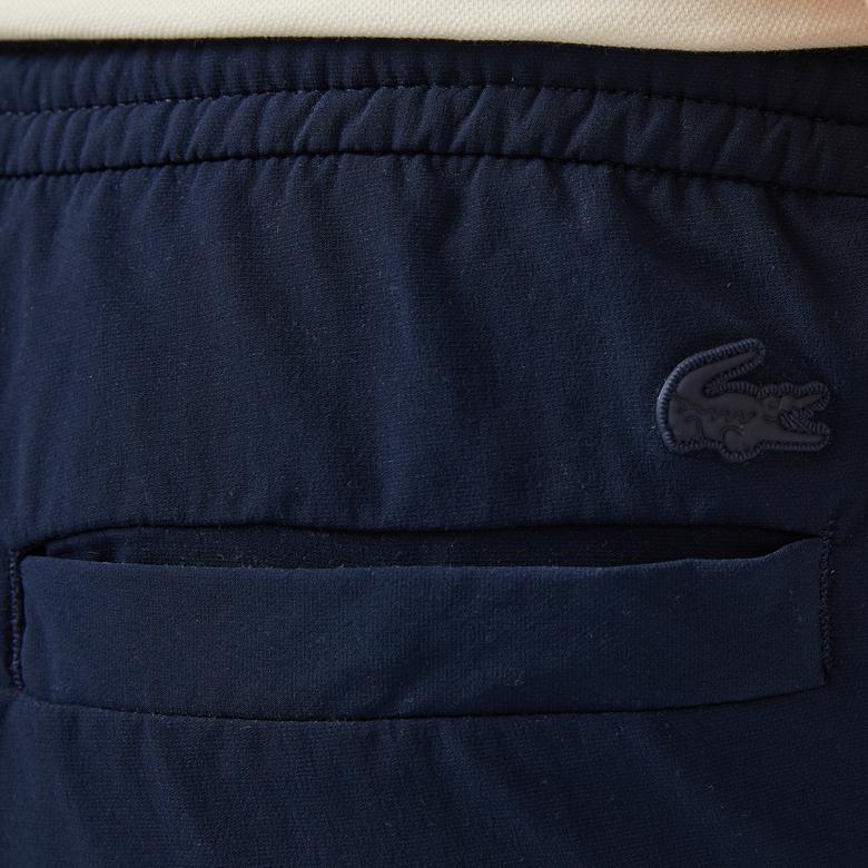 Erkek Relaxed Fit Lacivert Bermuda Şort