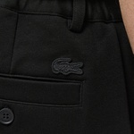 Erkek Tapered Fit Siyah Bermuda Şort