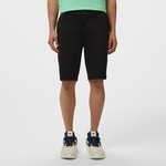 Erkek Tapered Fit Siyah Bermuda Şort