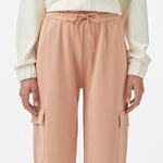 Kadın Relaxed Fit Pembe Eşofman Altı