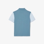 Çocuk Renk Bloklu Lacivert Polo