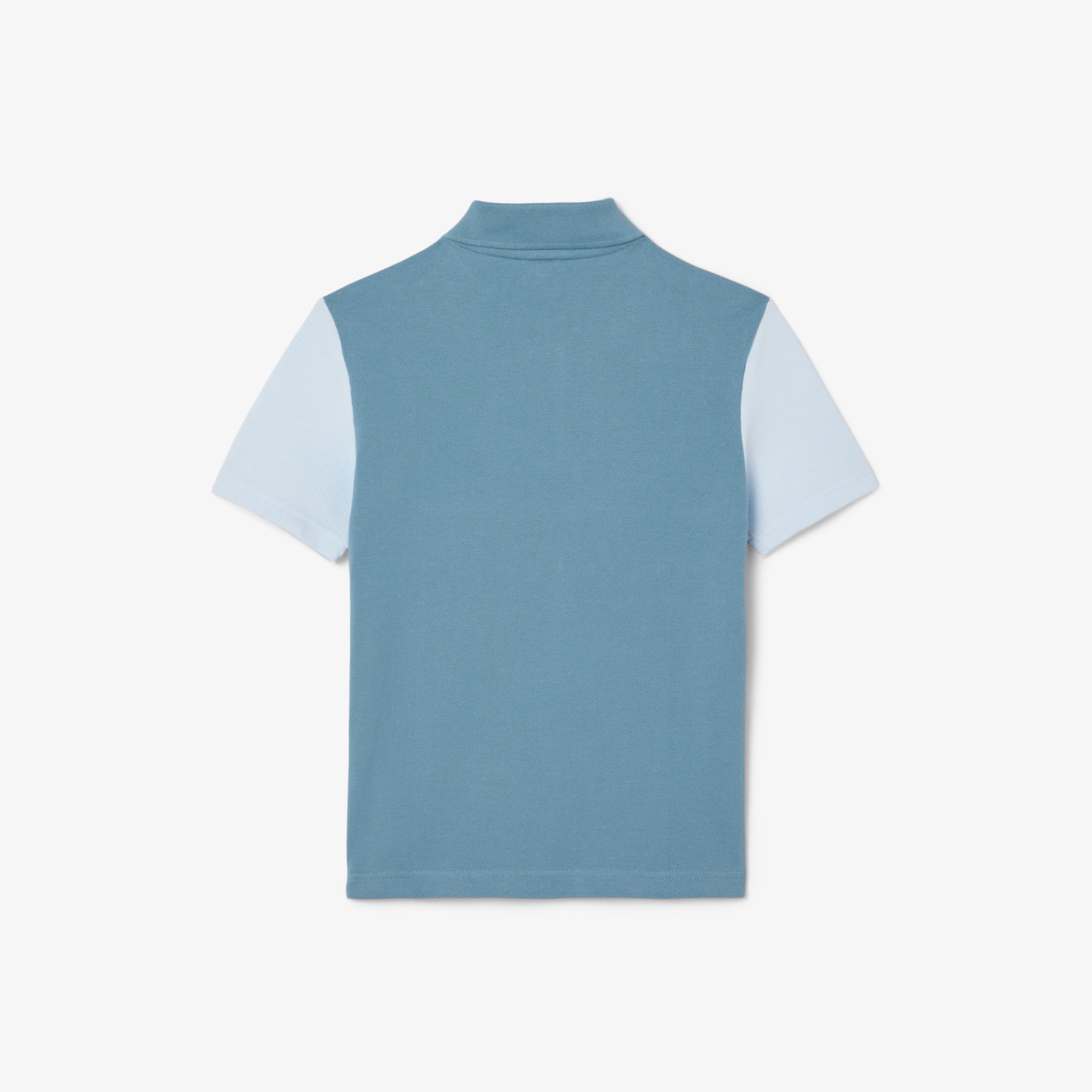 Çocuk Renk Bloklu Lacivert Polo