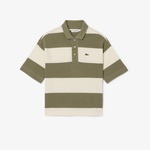 Çocuk Çizgili Yeşil Polo