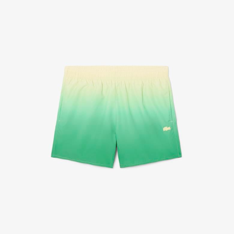 Erkek Renk Bloklu Yeşil Mayo