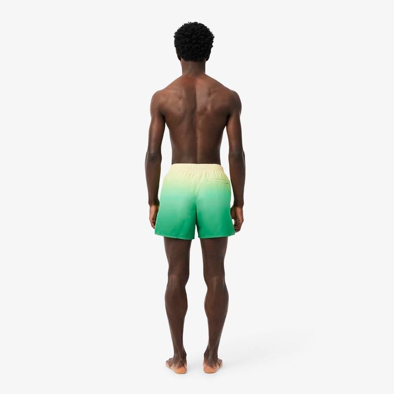 Erkek Renk Bloklu Yeşil Mayo