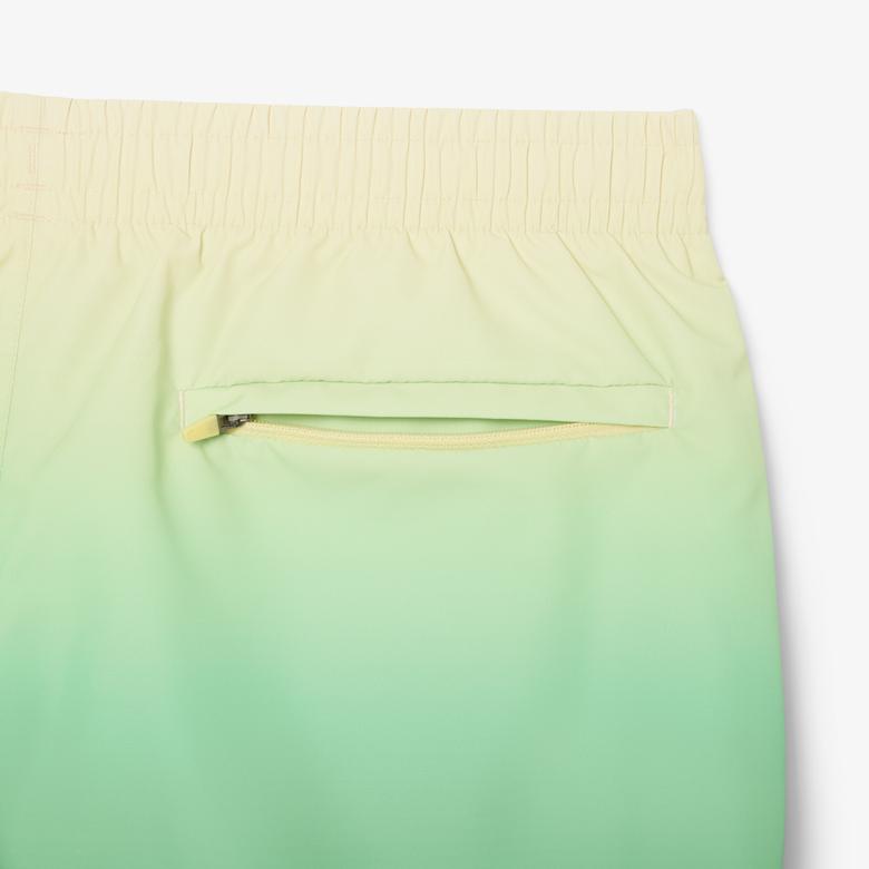 Erkek Renk Bloklu Yeşil Mayo