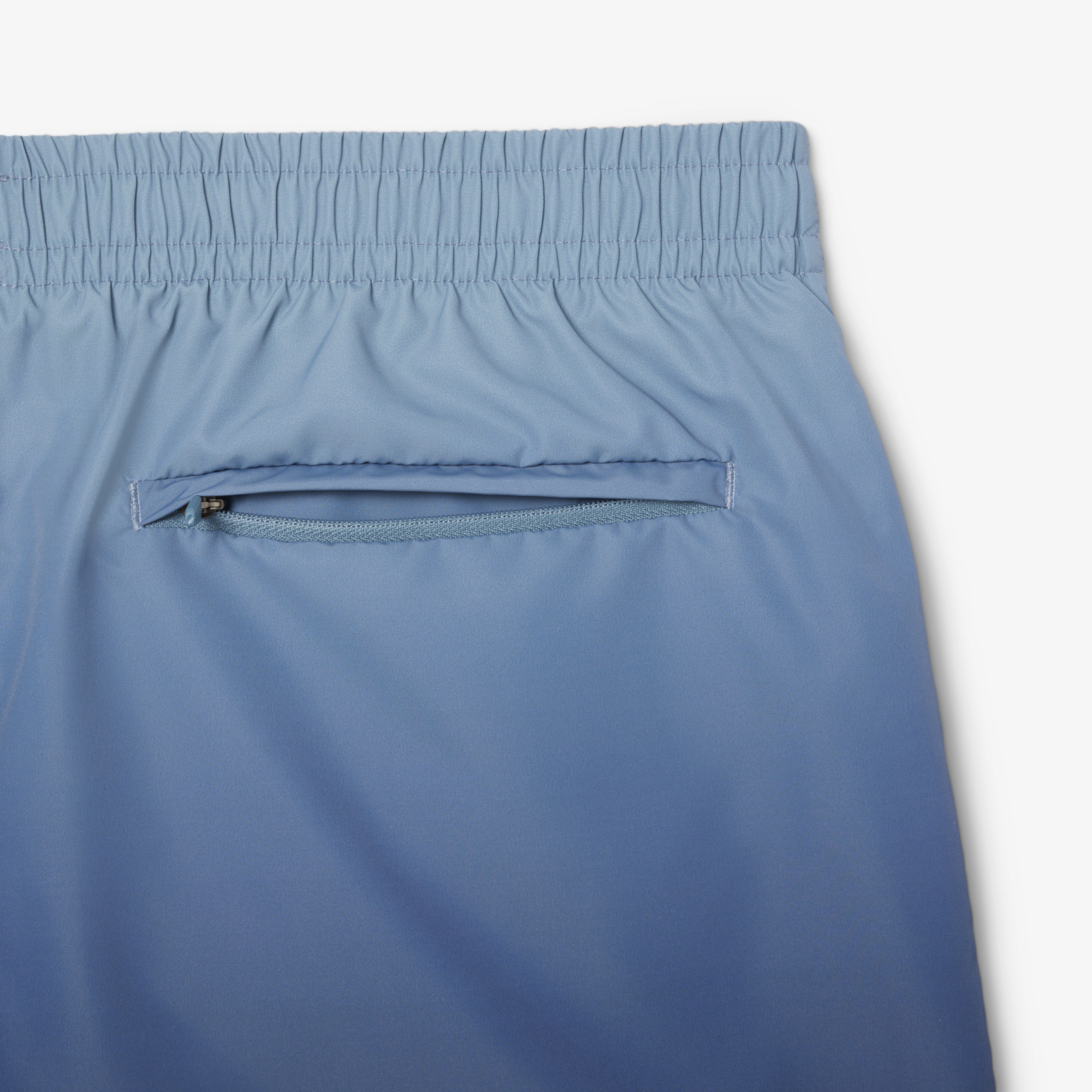 Lacoste Erkek Renk Bloklu Mavi Deniz Şortu