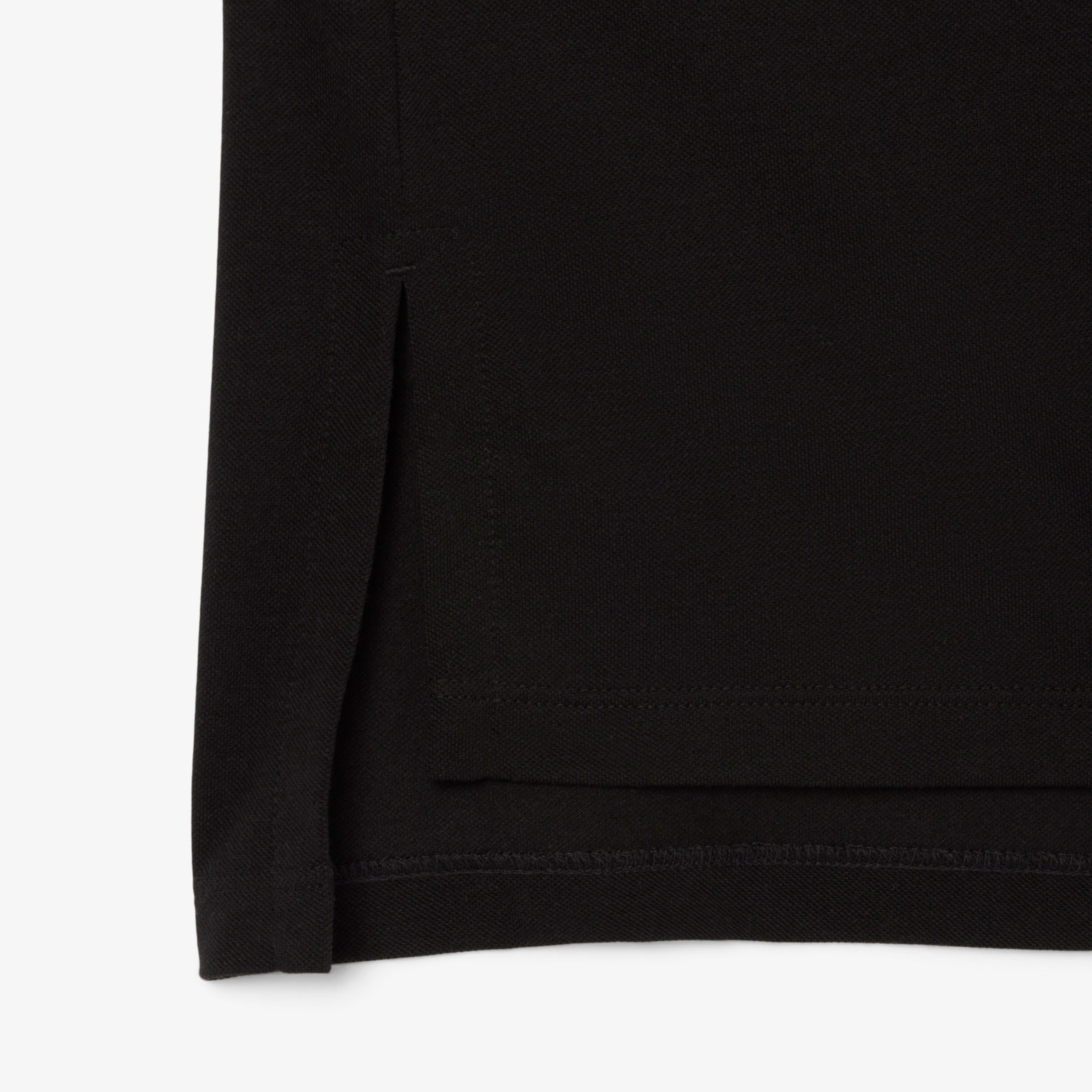 Kadın Relaxed Fit Polo Yaka Siyah Polo