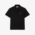 Kadın Relaxed Fit Siyah Polo