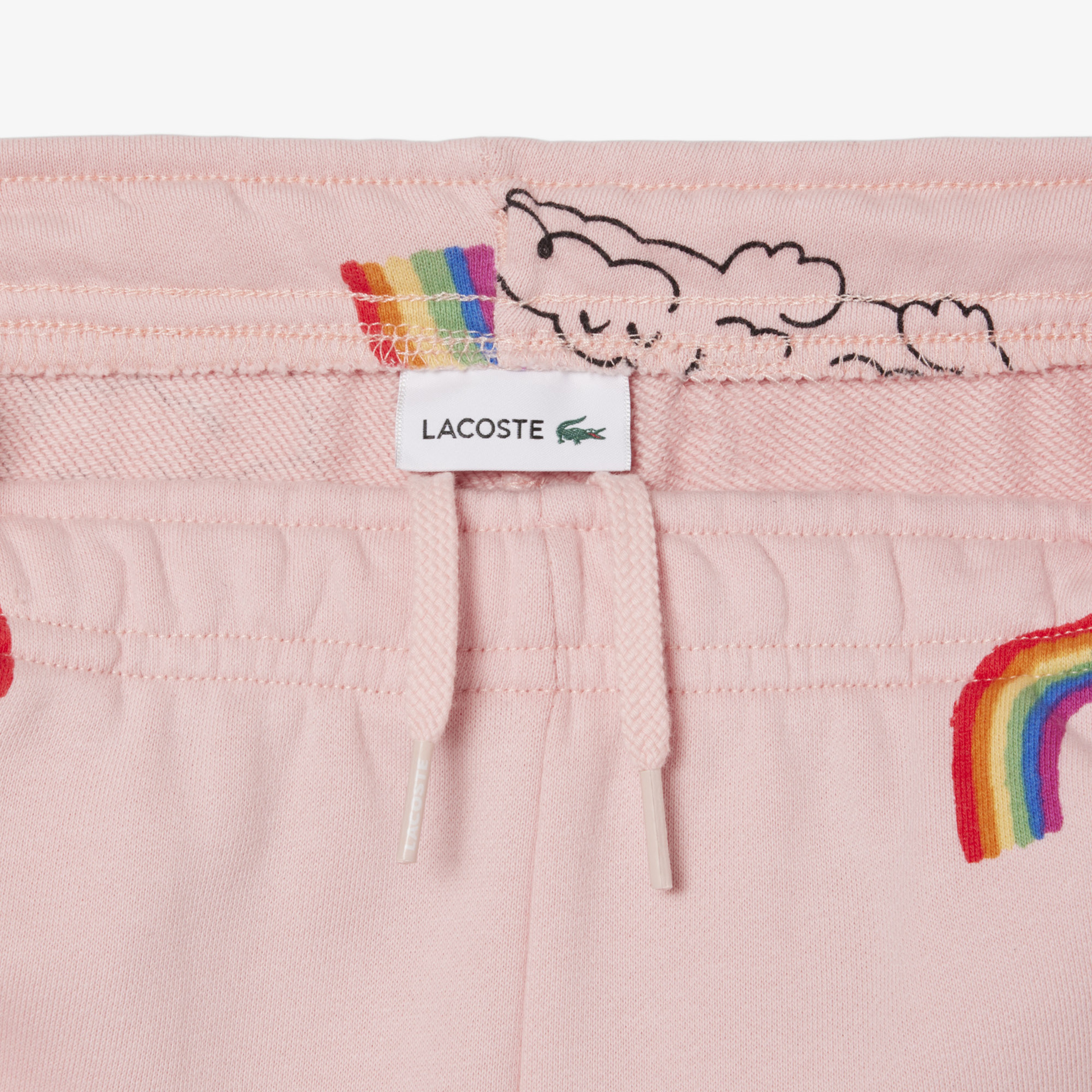 Çocuk Desenli Pembe Şort