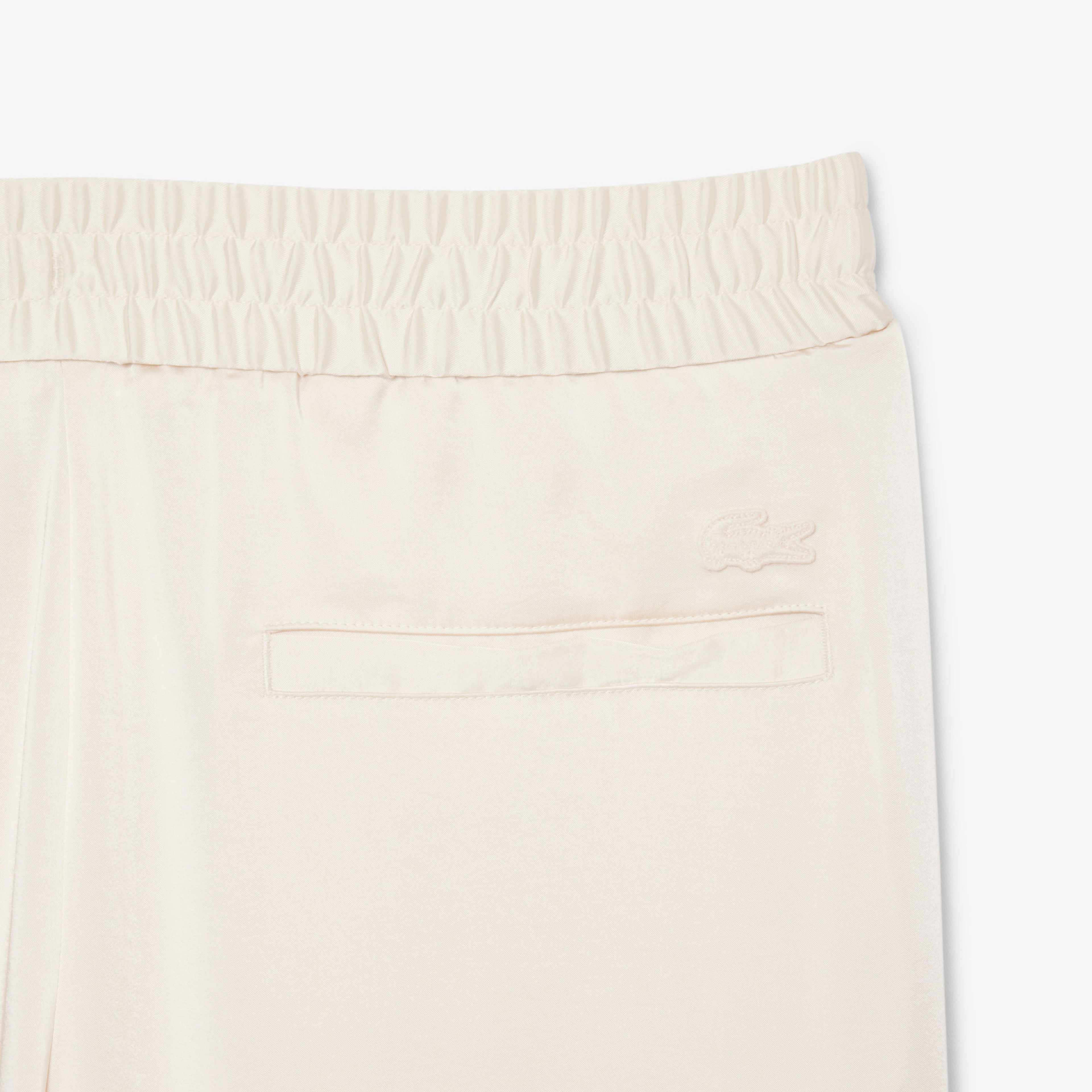 Kadın Oversized Fit Krem Pantolon