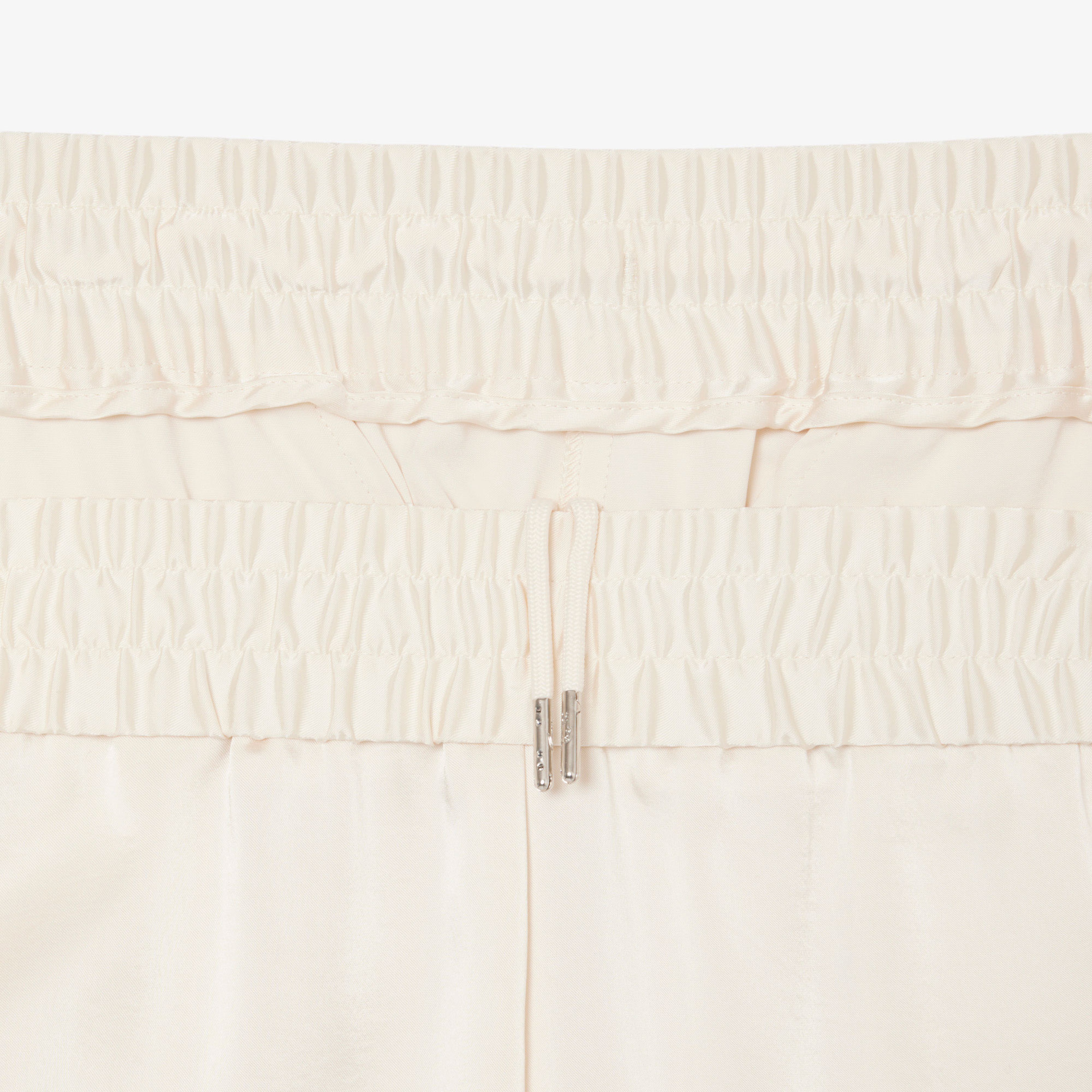 Kadın Oversized Fit Krem Pantolon