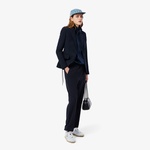 Unisex Monogram Mavi Şapka