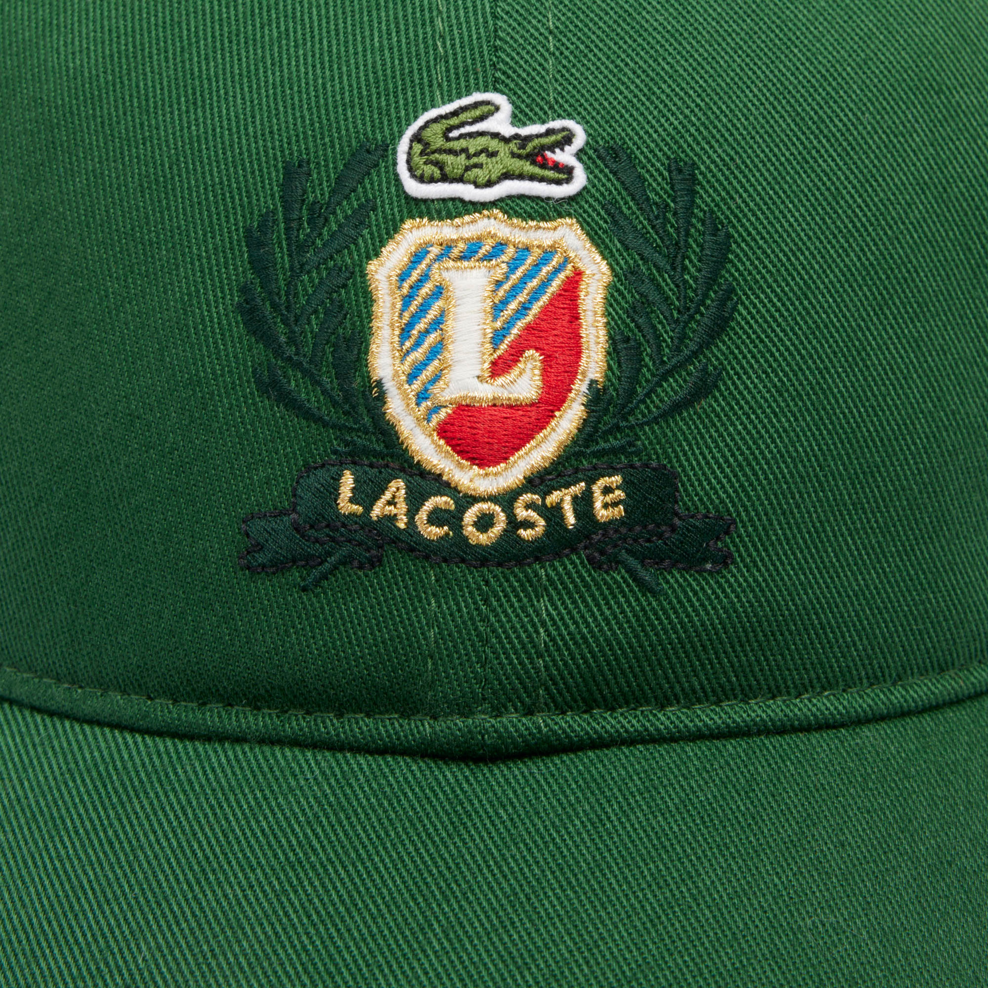 Unisex Baskılı Koyu Yeşil Şapka