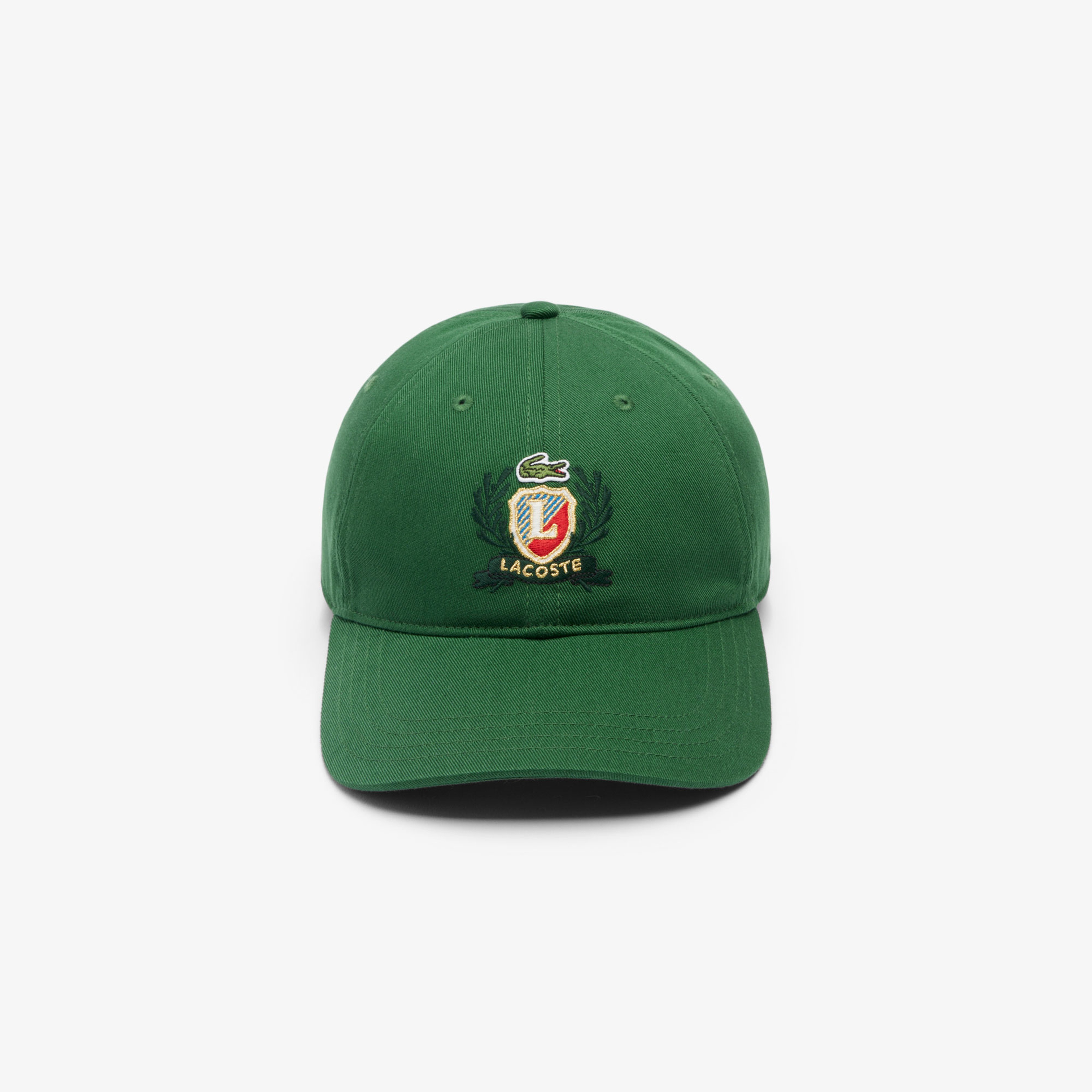 Unisex Baskılı Koyu Yeşil Şapka