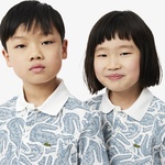 Çocuk Baskılı Mavi Polo