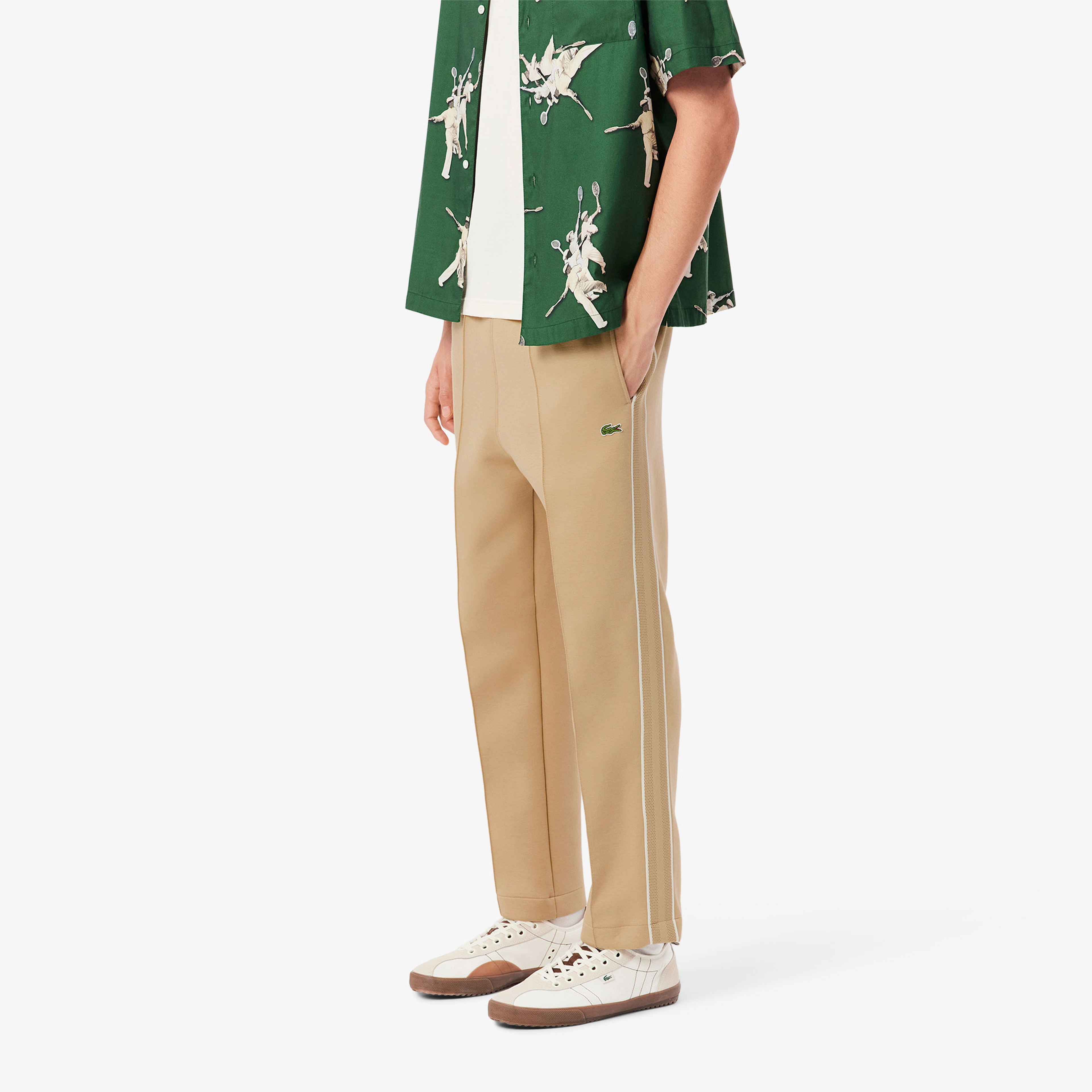 Erkek Regular Fit Bej Eşofman Altı