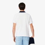 L.12.12 Erkek Classic Fit Beyaz Polo