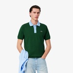 L.12.12 Erkek Classic Fit Yeşil Polo