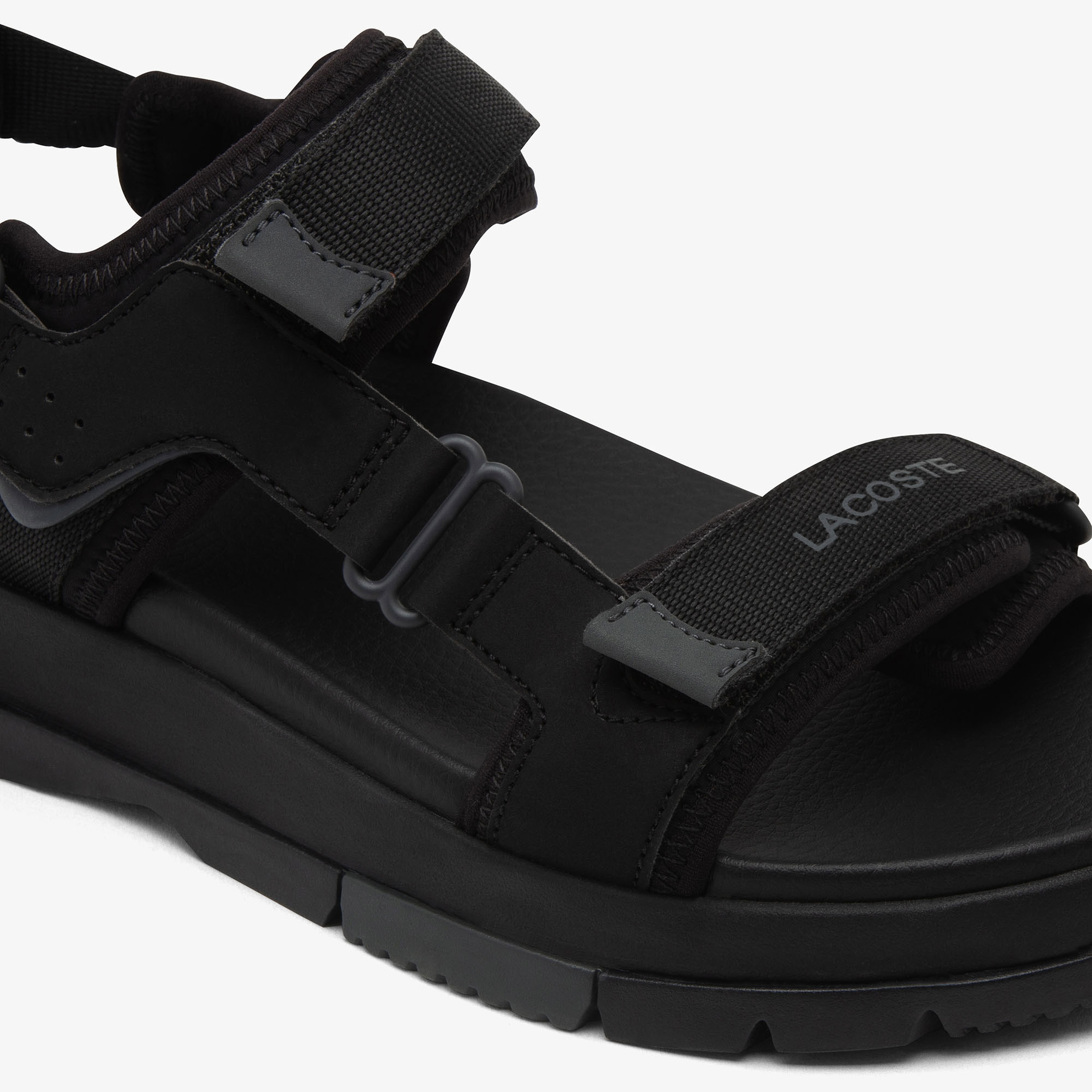 Suruga Premium Erkek Siyah Sandalet