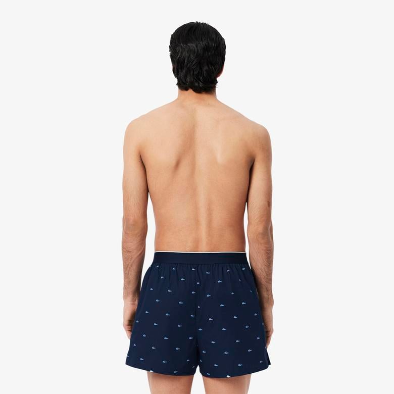 Erkek Baskılı 3'lü Renkli Boxer