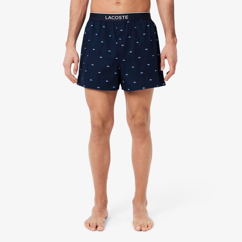 Erkek Baskılı 3'lü Renkli Boxer